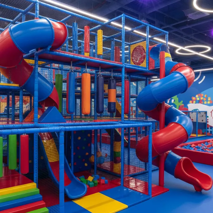 Bērnu izklaides atrakcijas Bitorto centrā